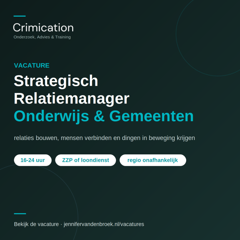 Strategisch Relatiemanager Onderwijs & Gemeenten